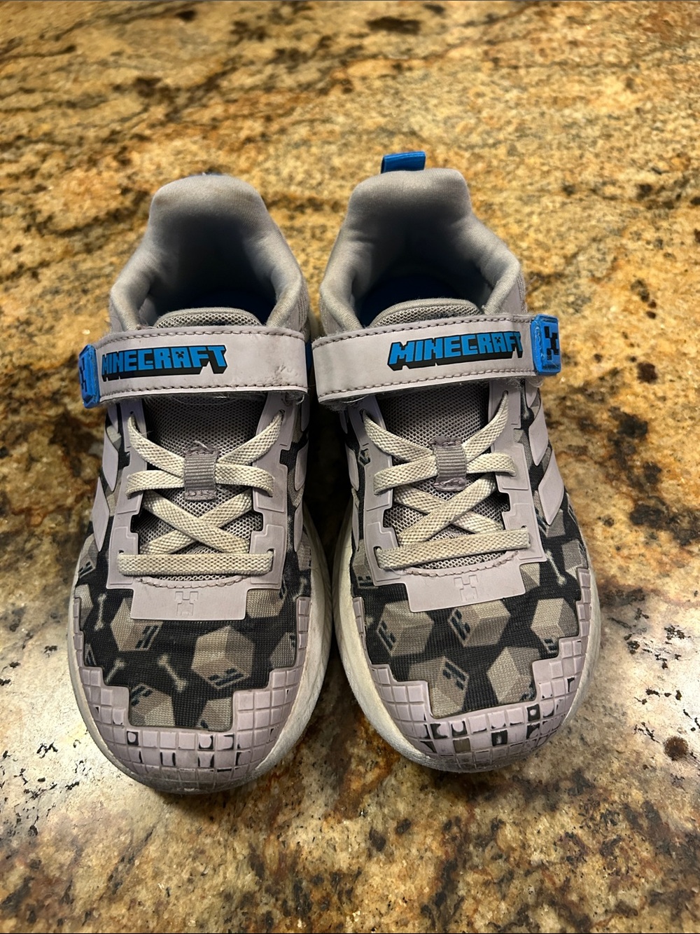 Adidas Minecraft Gray Sneakers
